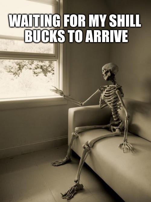 still waiting